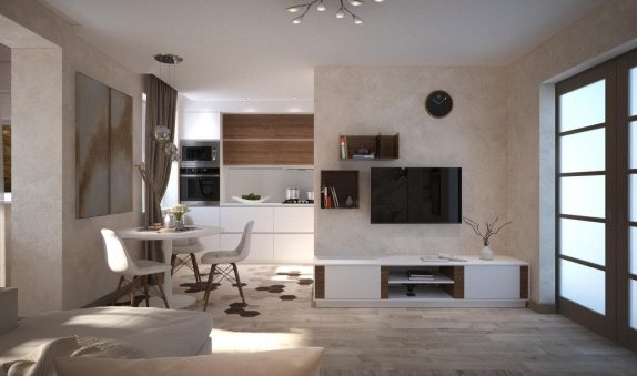 Заказать индивидуальный дизайн-проект интерьера трехкомнатной квартиры - ReRooms
